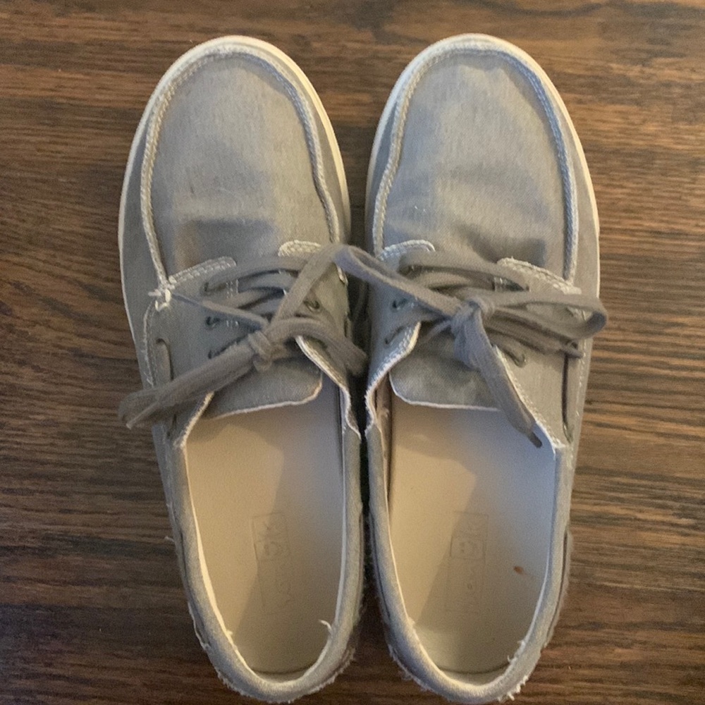 Men’s Grey Sanuk Loafers